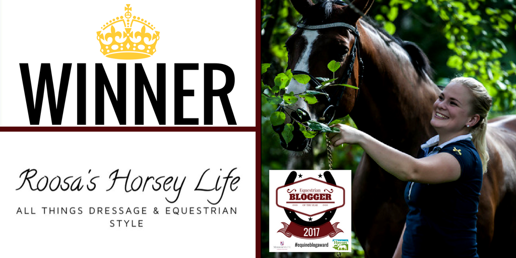 Winner of the Equestrian Blogger of the Year 2017 Announced