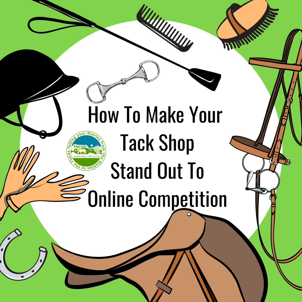 How To Make Your Tack Shop Stand Out To Online Competition